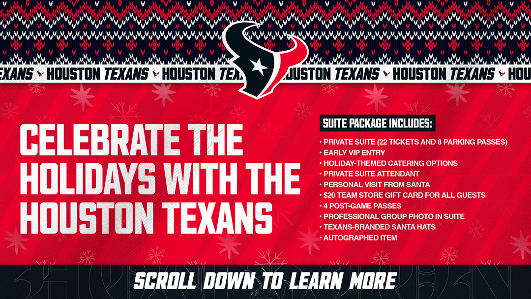 Celebrate the Holidays with the Houston Texans