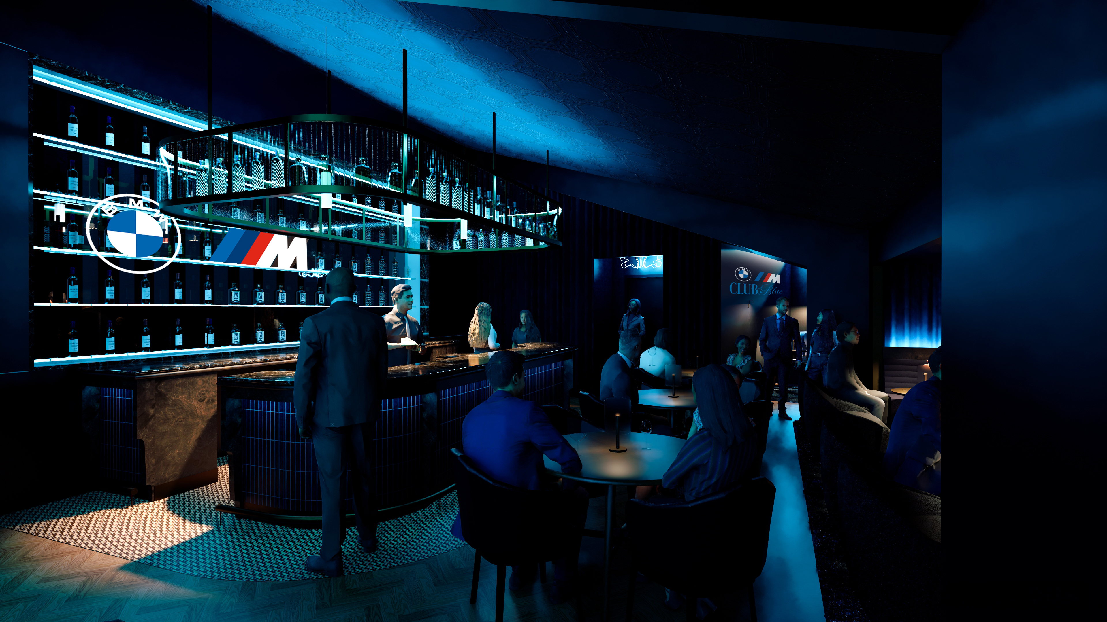 BMW M CLUB BLUE 1