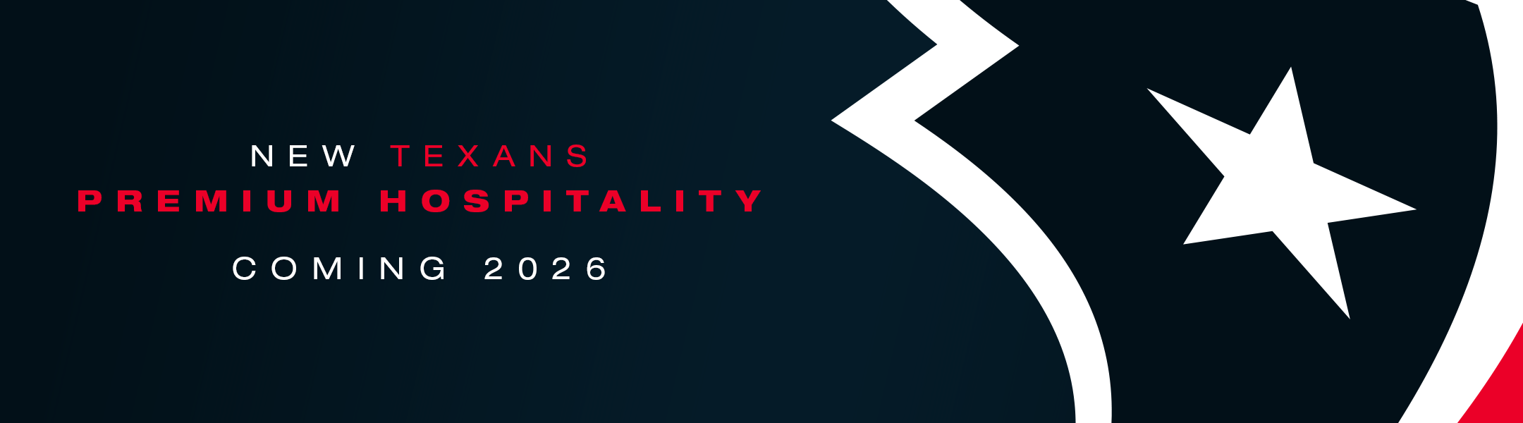 Houston Texans Premium Header